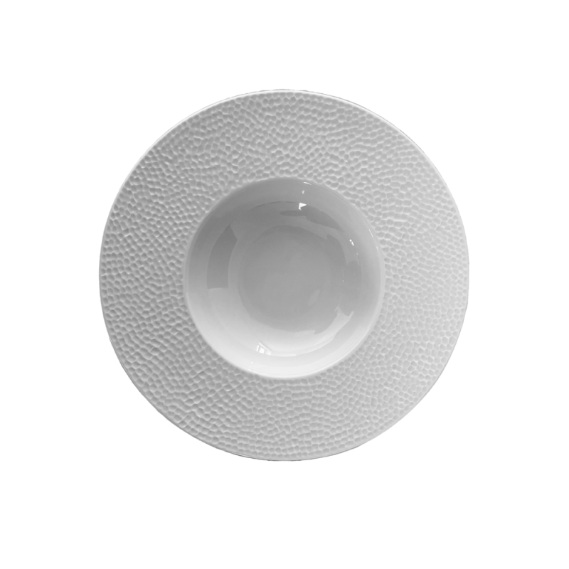 6 ASSIETTES A DEGUSTATION 27CM GRANDE BULLE