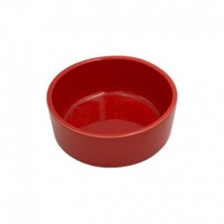 6  CONTENANTS ROUGE 13.5 CM-0.40L