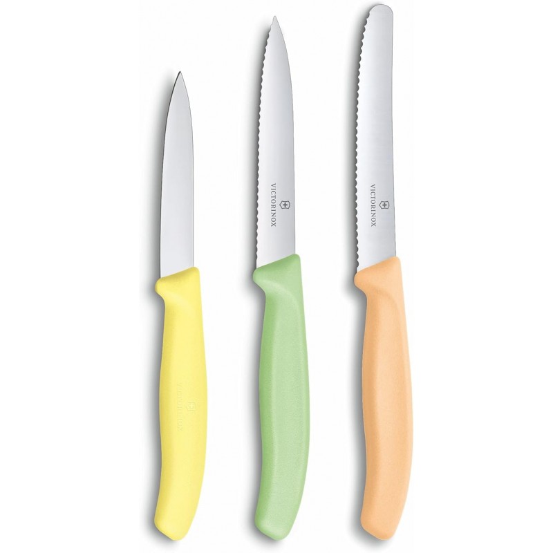 SET 3 COUTEAUX OFFICE SWISSCLASSIC PASTEL 2