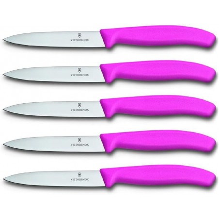 Couteau Office swissclassic rose 10cm