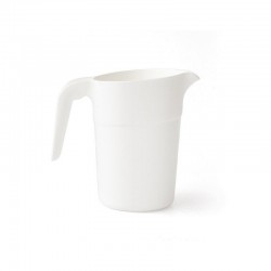 PICHET 1 L POLYPROPYLENE BLANC OPAQUE  SANS COUVERCLE