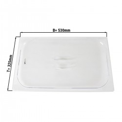 COUVERCLE CAMVIEW GN1/1 TRANSPARENT