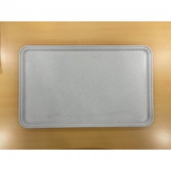 12 PLATEAUX GRIS MOUCHETE GN1/1