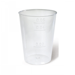 50 VERRES RONDS 5CL MISE EN BOUCHE