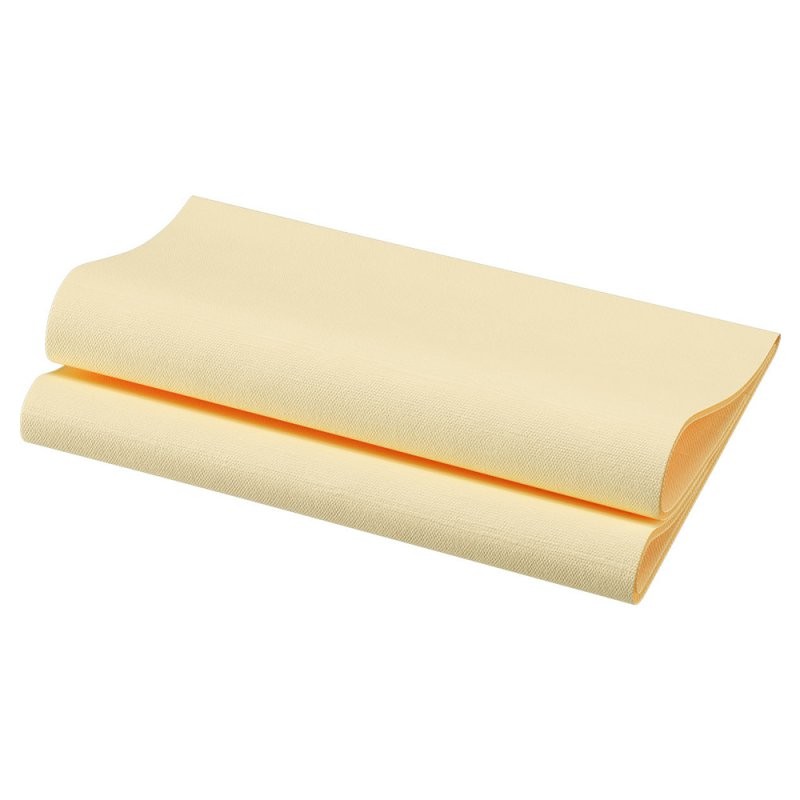 SERVIETTES DUNISOFT 40X40CM CREME X 360