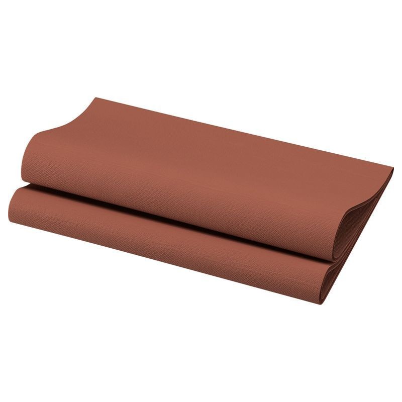 SERVIETTES BIO-DUNISOFT 40X40 NOISETTE  X360