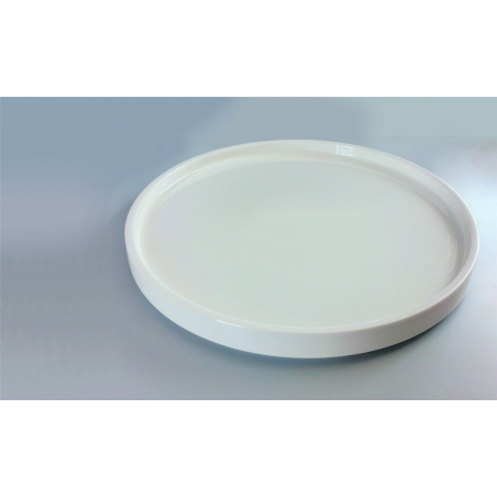 6 ASSIETTES PORCELAINE BLANCHES 20CM