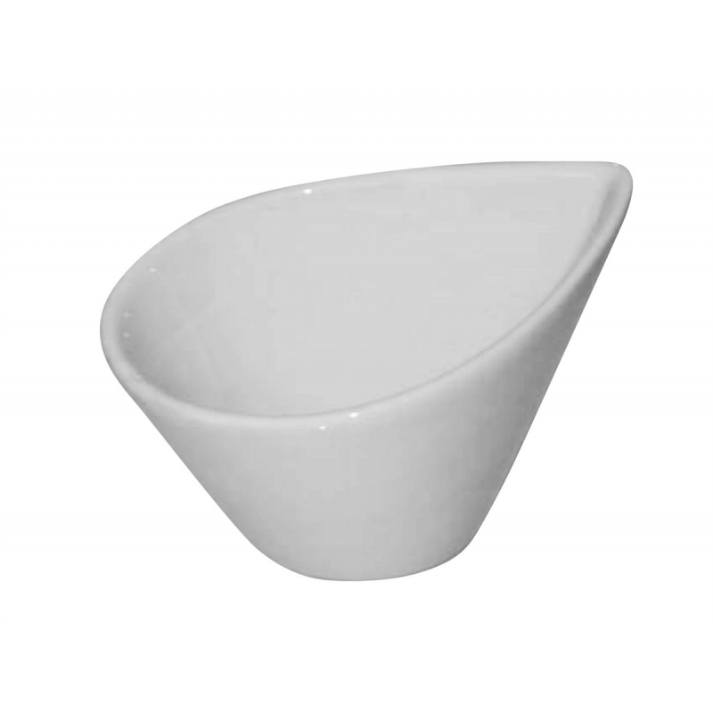 12 COUPELLES GOUTTE D'EAU 5.5CL BLANCHE