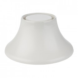 SUPPORT DE PRESENTOIR BLANC DIAMETRE 16.5 CM HAUTEUR 8 CM