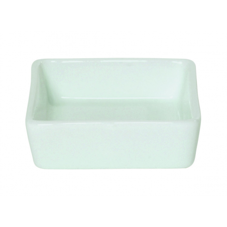 12 MINIATURES CARREES BASSES 70X70 BLANC