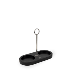 PLATEAU BAMBOU NOIR AVEC ANSES