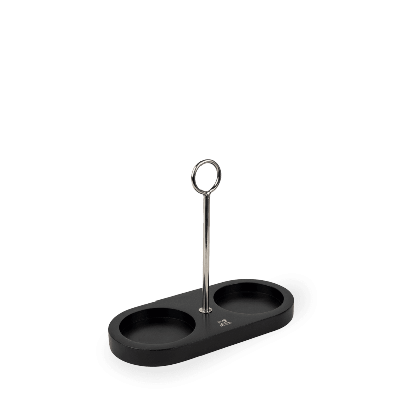 PLATEAU BAMBOU NOIR AVEC ANSES