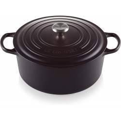 COCOTTE RONDE NOIR MAT 30CM LE CREUSET