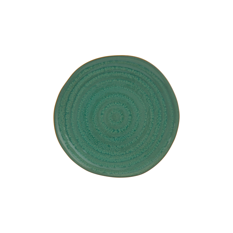 12 ASSIETTES PLATES 28CM GEMSTONE-JADE