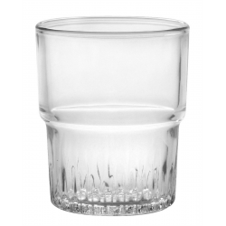 72 VERRES EMPILABLES TRANSPARENTS