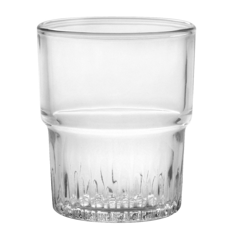 72 VERRES EMPILABLES TRANSPARENTS