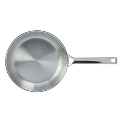 POELE 28 CM INOX CRISTEL