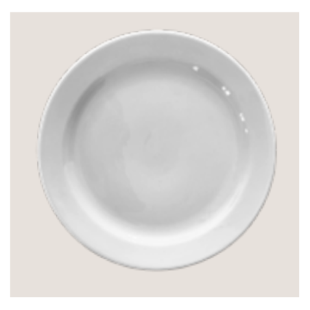 12 ASSIETTES PLATES 24CM VENTOUX