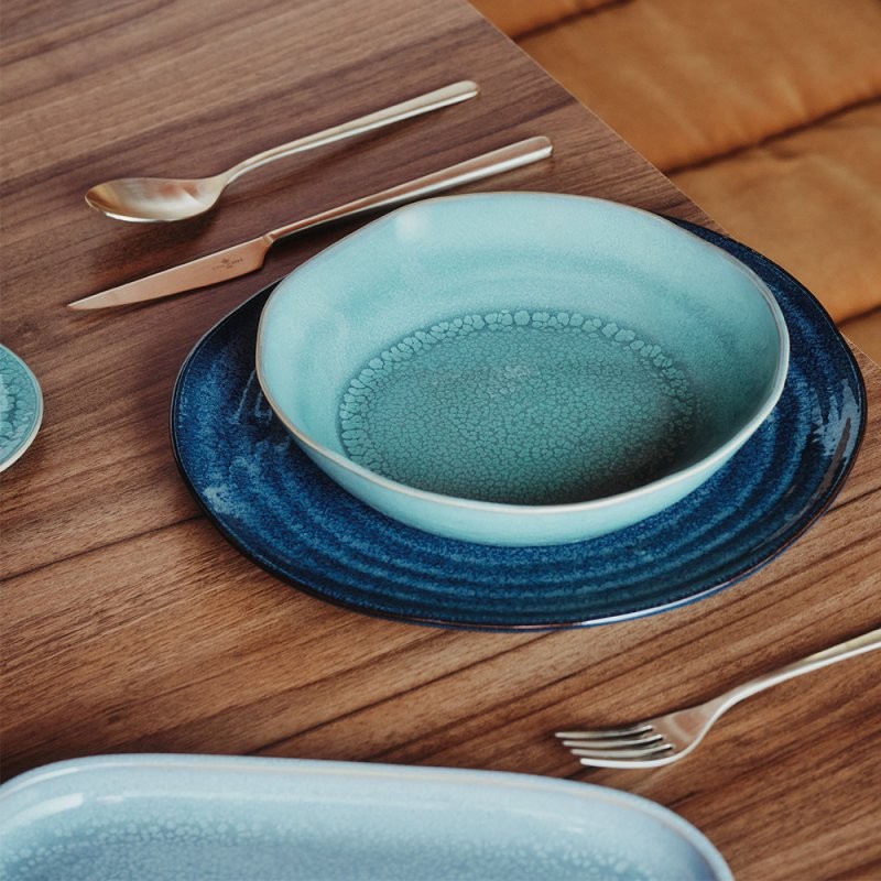 6 ASSIETTES A DESSERTS 22 LAPIS LAZULI