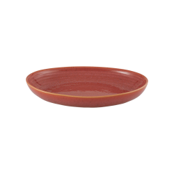 6 PLATS OVAL  27CM-CORAL-GEMSTONE