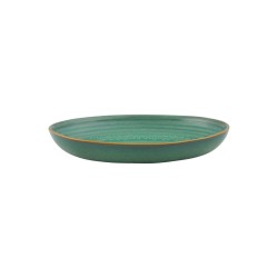 6 PLATS OVAL 27CM JADE