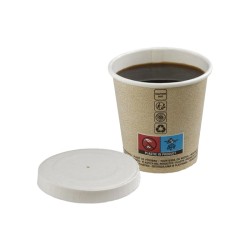 1000 COUVERCLES PAPIER BLANC GM12OZCARK