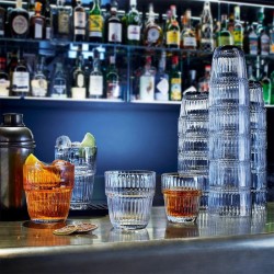 6 Verres à jus Barshine - 21 cl - Ø7,5x8,3 cm